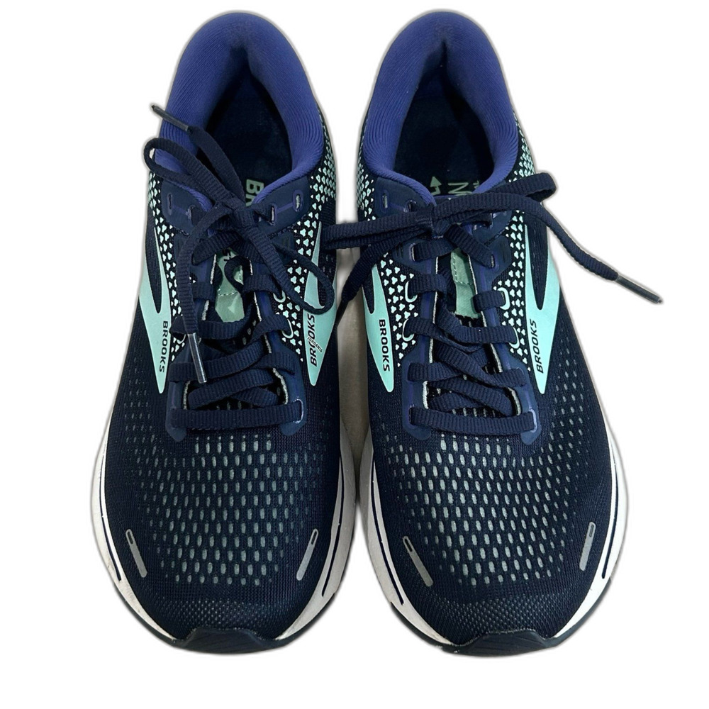 Brooks Sneakers Shoes Women’s Size 8.5M Color Blue Sea Green Ghost 14 Running